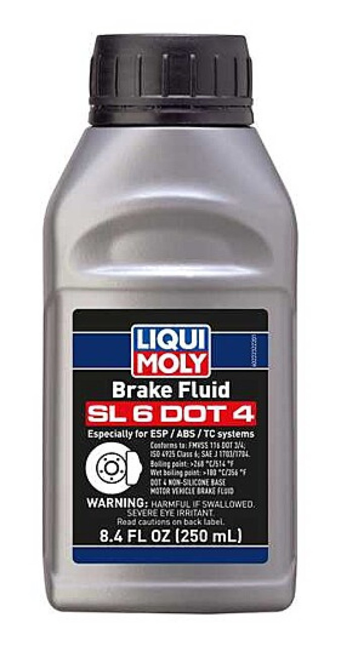 LIQUI MOLY 250mL Brake Fluid SL6 DOT 4 - 22232 User 1